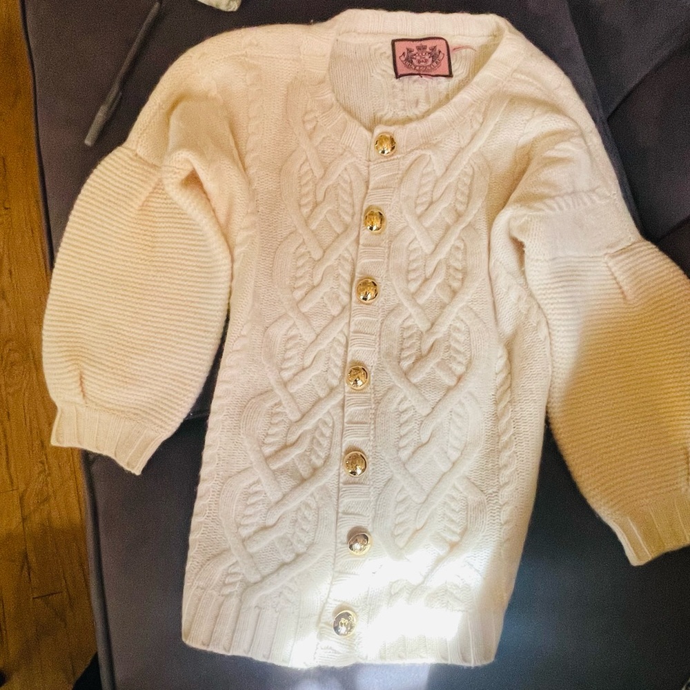 Juicy Couture Cream Sweater